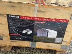 AllMetal Unused K2030 20ftx30ft Metal Garage