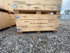 AllMetal Unused K1220 12ftx20ft Single Garage Metal Shed