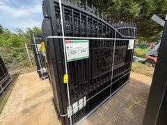 2025 KJ Unused K0720 Heavy Duty Metal Farm Driveway Gates
