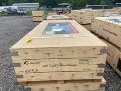 AllMetal Unused K2030 20ftx30ft Metal Garage
