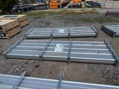 (100) Panels - AllMetal K0311 Unused 10ft Corrugated Steel panels