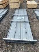 (100) Panels - AllMetal K0311 Unused 10ft Corrugated Steel panels
