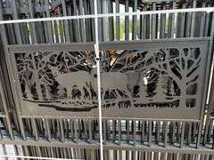 2025 AllMetal Unused K0720 Metal Farm Driveway Gates
