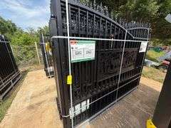 2025 KJ Unused K0720 Heavy Duty Metal Farm Driveway Gates