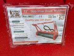 2025 Raytree Unused RMBD72 Skidsteer 72in Drum Mulcher