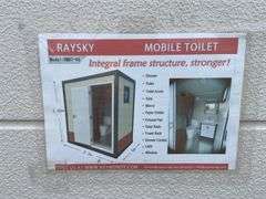 2025 Raysky Unused RM87-96 Portable Restroom