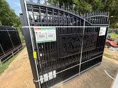 2025 KJ Unused K0720 Heavy Duty Metal Farm Driveway Gates