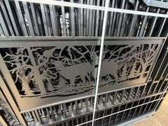 2025 KJ Unused K0720 Heavy Duty Metal Farm Driveway Gates