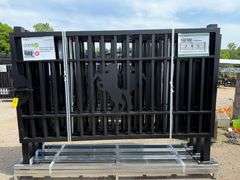 2025 AllMetal Unused K2007N Metal Farm Driveway Gates