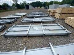 (100) Panels - AllMetal K0311 Unused 10ft Corrugated Steel panels
