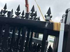 2025 KJ Unused K0720 Heavy Duty Metal Farm Driveway Gates