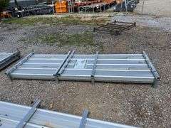 (100) Panels - AllMetal K0311 Unused 10ft Corrugated Steel panels
