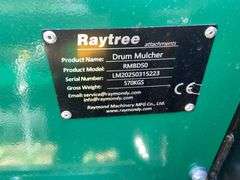 2025 Raytree Unused RMBD50 50in Low Flow Skidsteer Drum Mulcher