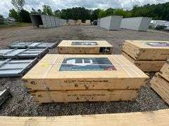KJ Unused K3325 33ftx25ft Double Garage Steel Barn Shed