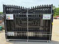 2025 AllMetal Unused K0720 Metal Farm Driveway Gates