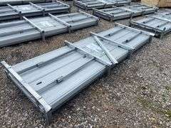 (100) Panels - AllMetal K0311 Unused 10ft Corrugated Steel panels