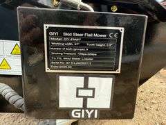 2025 GIYI Unused GY-FM57 Skidsteer Flail Mower