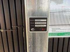 2025 KJ Unused K0608-22 Heavy Duty Powder Coated Steel Site Fence