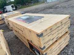 AllMetal Unused K1220 12ftx20ft Single Garage Metal Shed