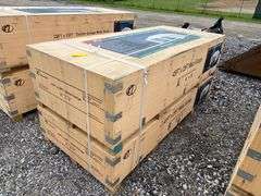 KJ Unused K4525 45ftx25ft Double Garage Steel Barn Shed