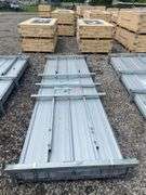 (100) Panels - AllMetal K0311 Unused 10ft Corrugated Steel panels