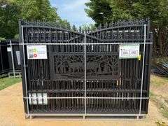 2025 AllMetal Unused K0720 Metal Farm Driveway Gates