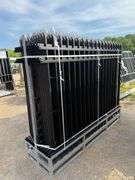 2025 KJ Unused K0608-22 Heavy Duty Powder Coated Steel Site Fence