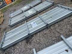 (100) Panels - AllMetal K0311 Unused 10ft Corrugated Steel panels