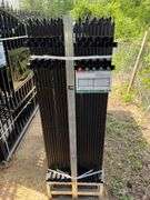 2025 KJ Unused K0608-22 Heavy Duty Powder Coated Steel Site Fence