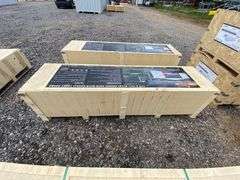 Landhonor Unused LHR-MS1119 11FTx19FT Metal Shed with Double Front Doors