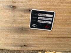 KJ Unused K2119 23ftx22ft Double Garage Metal Shed