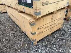 KJ Unused K2119 23ftx22ft Double Garage Metal Shed