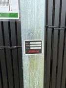 2025 AllMetal Unused K0710-24 Powder Coated Steel Site Fence