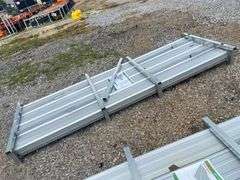 (100) Panels - AllMetal K0311 Unused 10ft Corrugated Steel panels