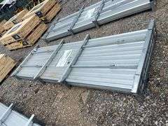 (100) Panels - AllMetal K0311 Unused 10ft Corrugated Steel panels