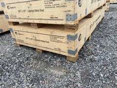 KJ Unused K1912 20ftx12ft Livestock Metal Shed