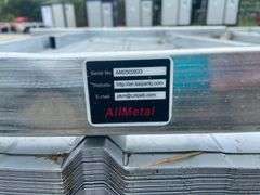 (100) Panels - AllMetal K0311 Unused 10ft Corrugated Steel panels