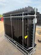 2025 KJ Unused K0608-22 Heavy Duty Powder Coated Steel Site Fence