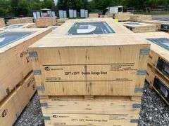 KJ Unused K2119 23ftx22ft Double Garage Metal Shed