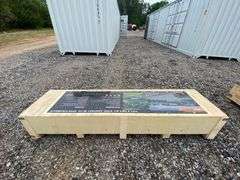 Landhonor Unused LHR-CP1119 11FTx19FT All Steel Carport with 10FT Open Sidewalls