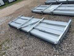 (100) Panels - AllMetal K0311 Unused 10ft Corrugated Steel panels