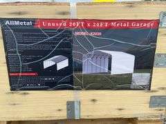 AllMetal Unused K2030 20ftx30ft Metal Garage