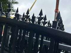 2025 KJ Unused K0720 Heavy Duty Metal Farm Driveway Gates