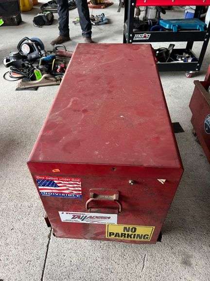 MAC Tools Tool Box on Dolly