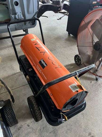 Dayton Portable Oil - Fired Heater 170,000 BTU