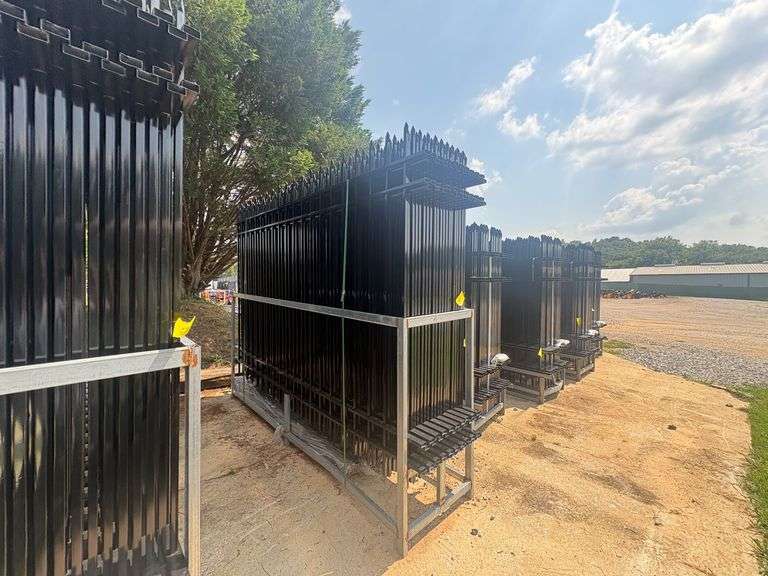 2025 Unused Metal Site Fence