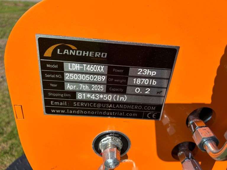 2025 Landhero Unused LDH-T460XX Mini-Track Loader
