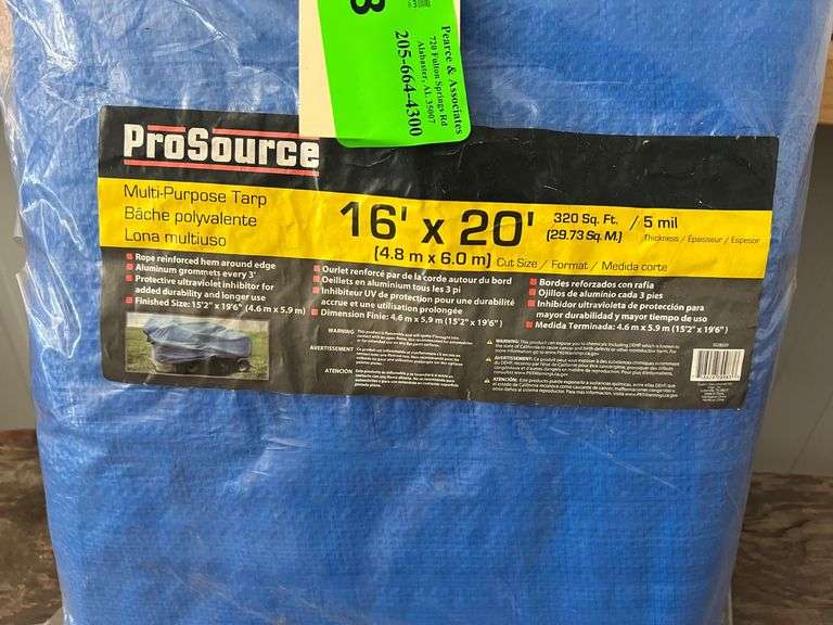 ProSource 16ft x 20ft Multi Purpose Tarp