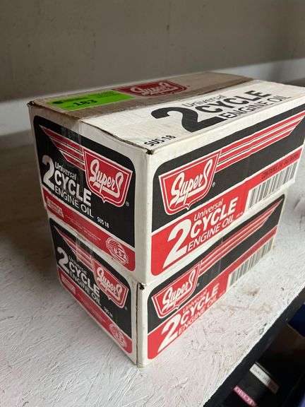 Smitty's Super Universal 2 Cycle Engine Oil - 2 boxes of 24 - 8oz Bottles