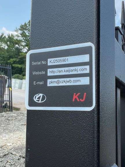 2025 KJ Unused K0720-6 Metal Farm Driveway Gates